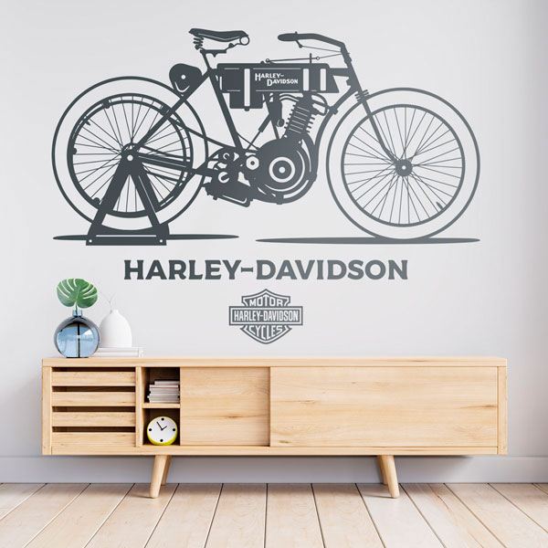 Wall Stickers: Harley Davidson Model 1