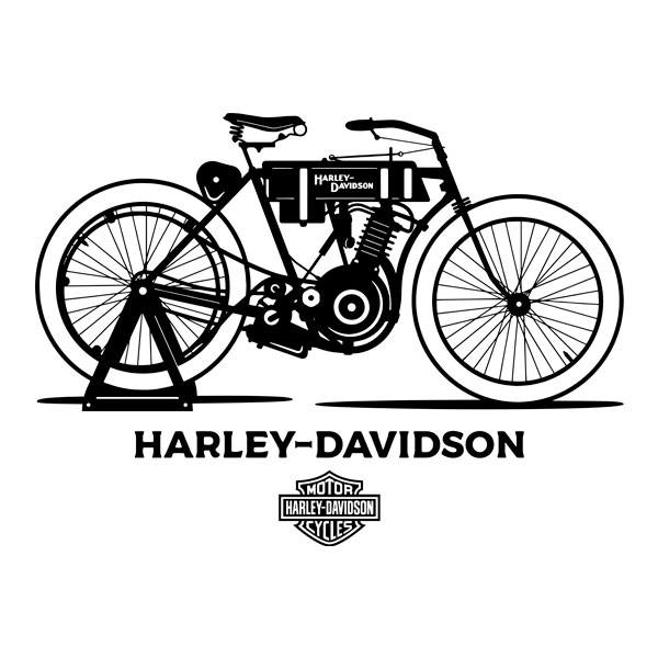 Wall Stickers: Harley Davidson Model 1