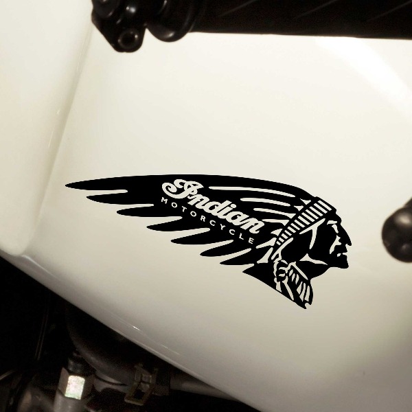 Car & Motorbike Stickers: Indian Motorcycle Original