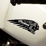 Car & Motorbike Stickers: Indian Motorcycle Original 3