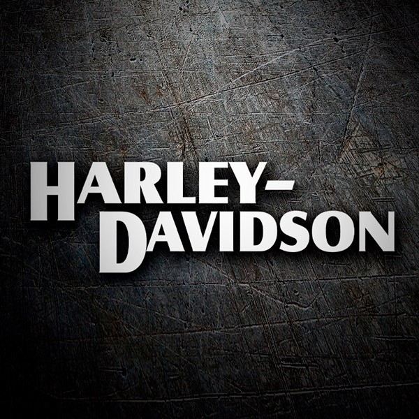 Car & Motorbike Stickers: Harley Davidson name