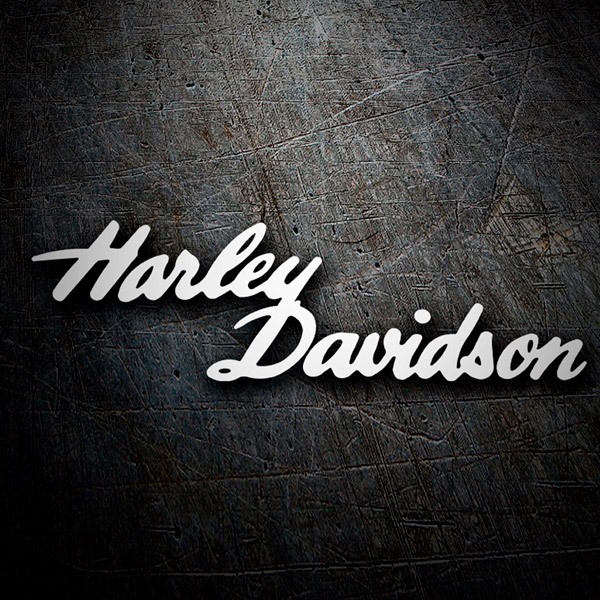 Car & Motorbike Stickers: Harley Davidson signature III