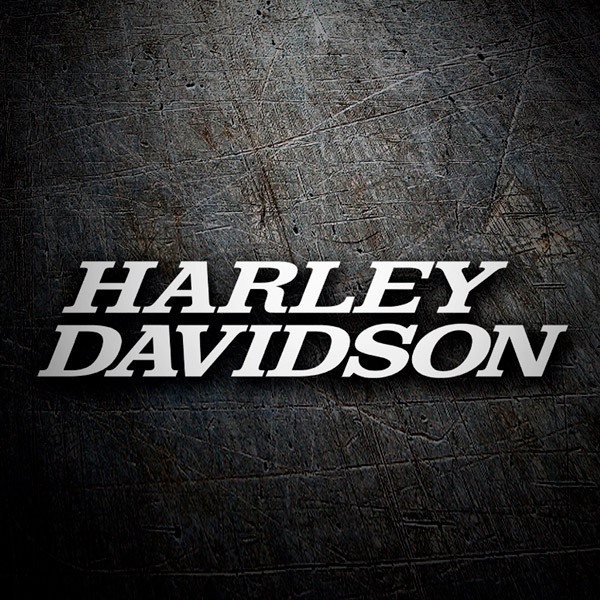 Car & Motorbike Stickers: Harley Davidson name