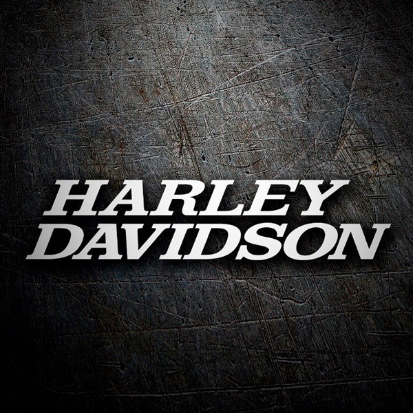 Car & Motorbike Stickers: Harley Davidson name