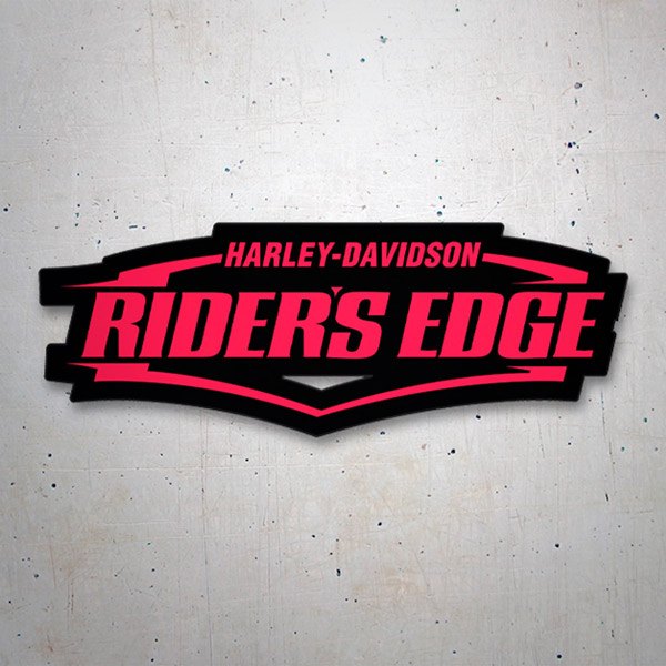 Car & Motorbike Stickers: Harley Davidson riders edge