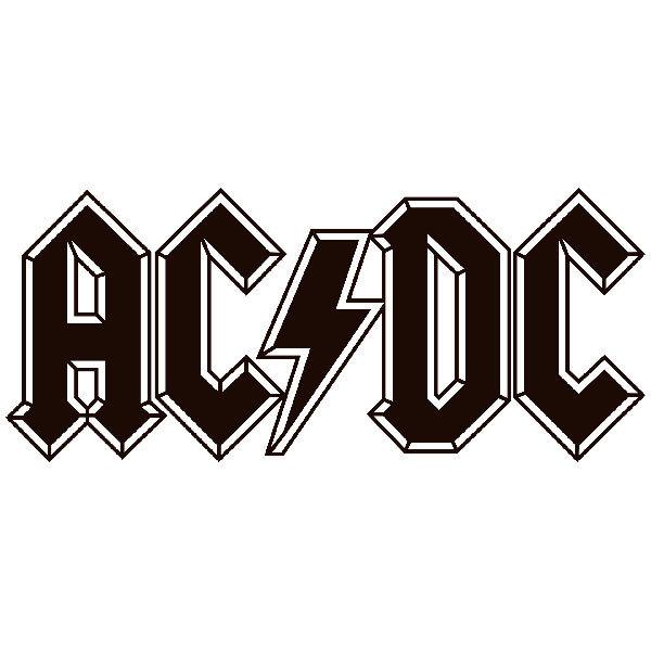 Car & Motorbike Stickers: ACDC