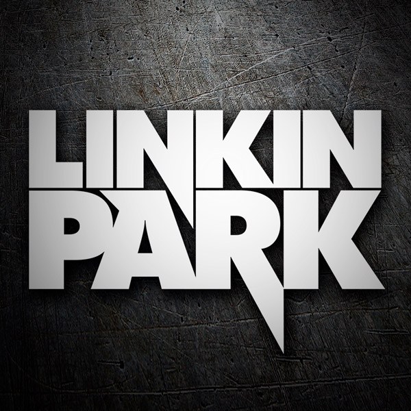 Car & Motorbike Stickers: Logo Linkin Park in Stylized Typography
