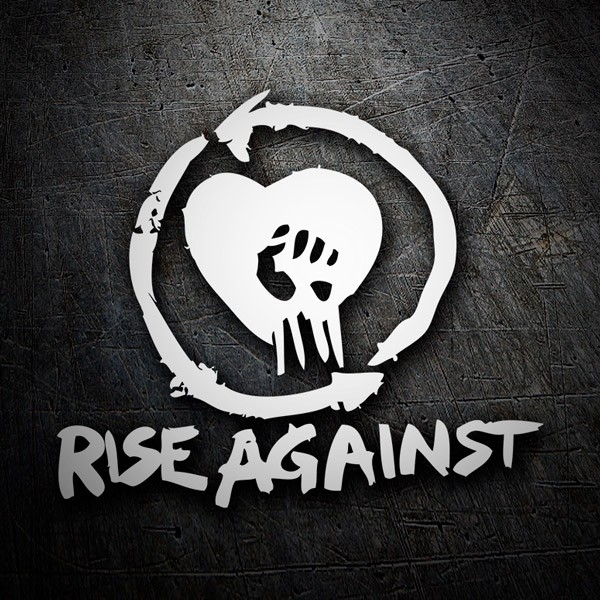 Car & Motorbike Stickers: Rise Against