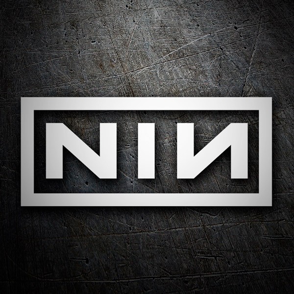 Car & Motorbike Stickers: Nine Inch Nails