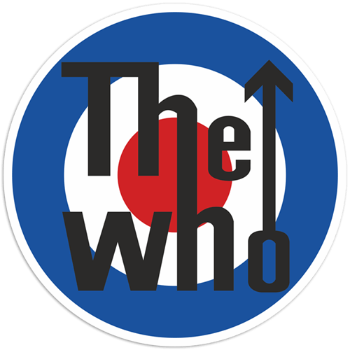 Car & Motorbike Stickers: The Who logo