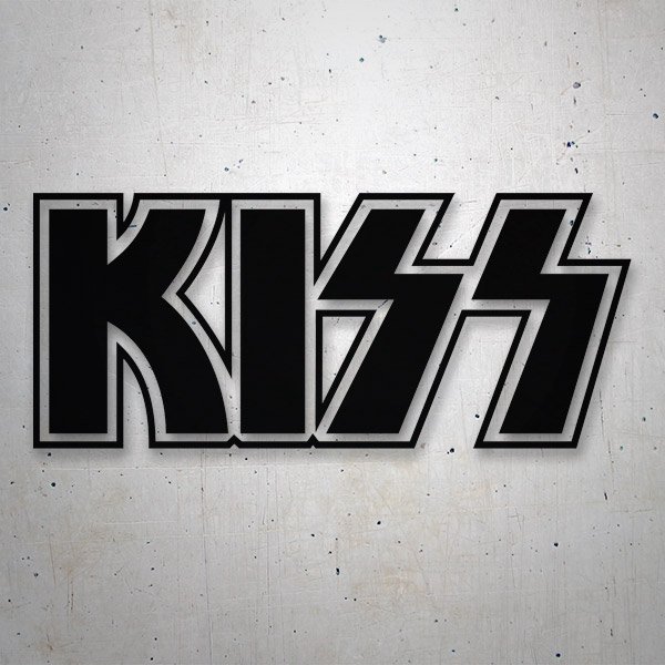 Car & Motorbike Stickers: Kiss