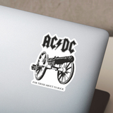 Car & Motorbike Stickers: ACDC Canon 3