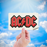 Car & Motorbike Stickers: ACDC 3D 5