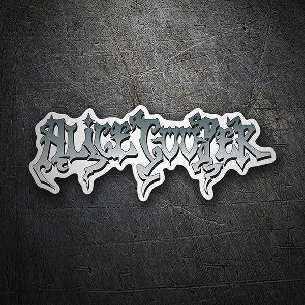 Car & Motorbike Stickers: Alice Cooper Classic