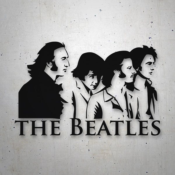 Car & Motorbike Stickers: The Beatles Classic