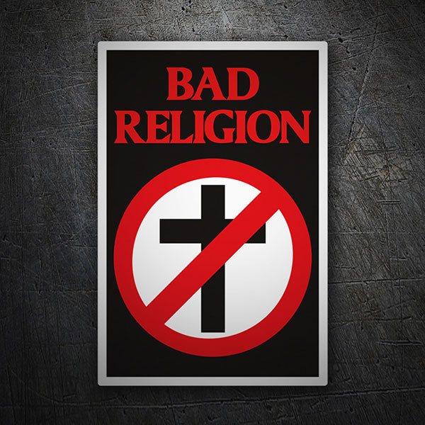 Car & Motorbike Stickers: Bad Religion