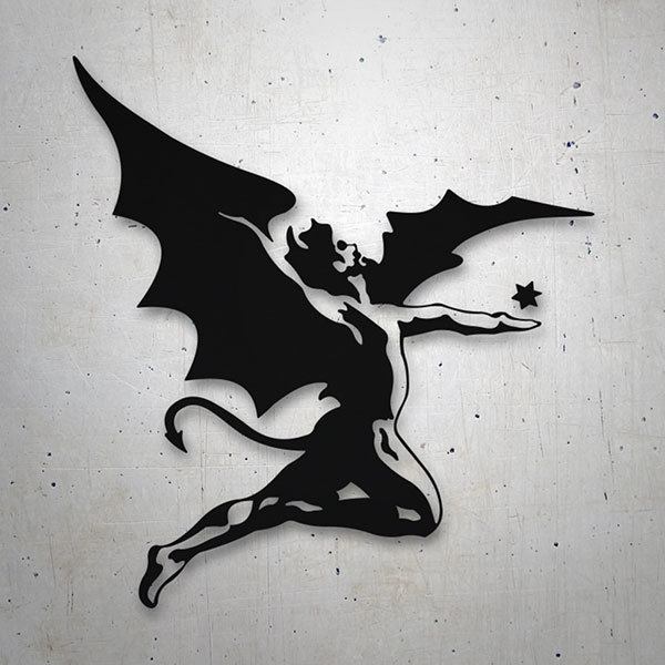 Car & Motorbike Stickers: Black Sabbath Demon