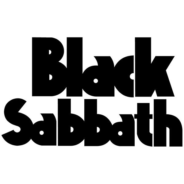 Car & Motorbike Stickers: Black Sabbath Classic