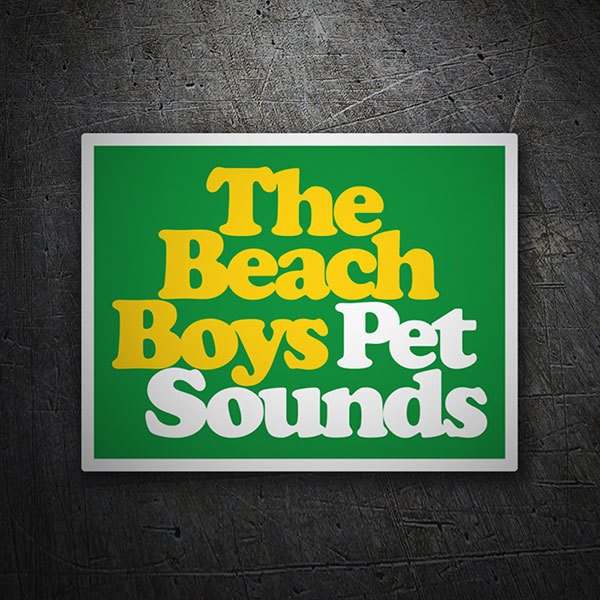 Car & Motorbike Stickers: Beach Boys Pet Sounds