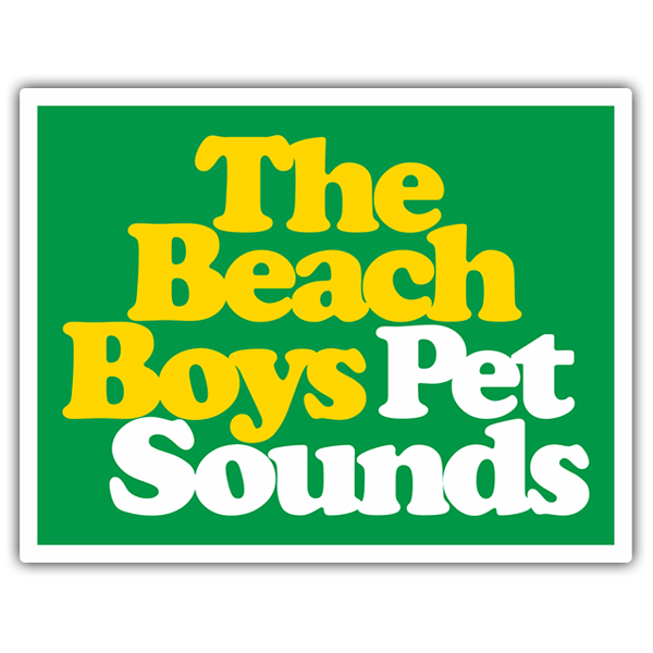 Car & Motorbike Stickers: The Beach Boys Pet Sounds