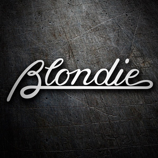Car & Motorbike Stickers: Blondie
