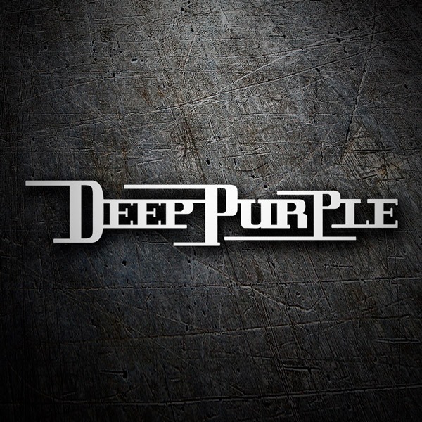 Car & Motorbike Stickers: Deep Purple Retro 0