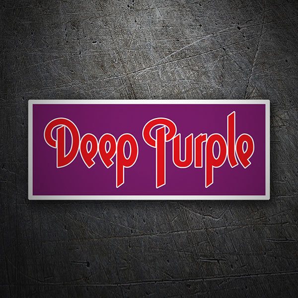 Car & Motorbike Stickers: Deep Purple Colour