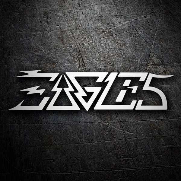 Car & Motorbike Stickers: EAGLES with Angular and Dynamic Design