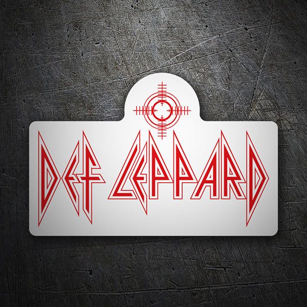 Car & Motorbike Stickers: Def Leppard