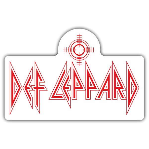 Car & Motorbike Stickers: Def Leppard