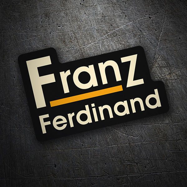 Car & Motorbike Stickers: Franz Ferdinand