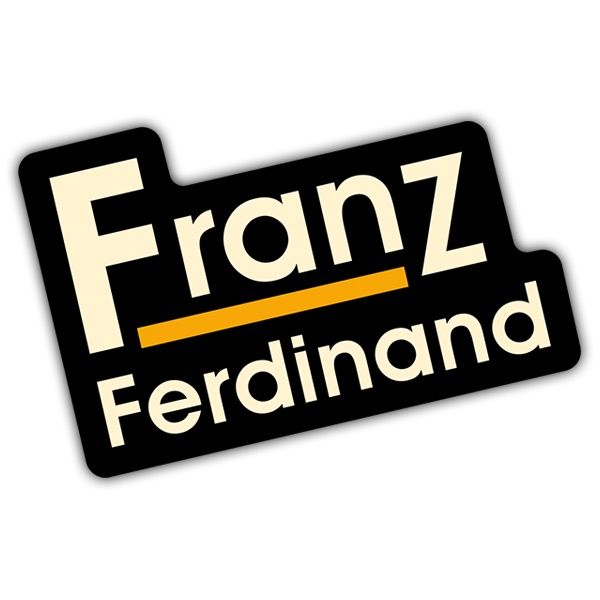 Car & Motorbike Stickers: Franz Ferdinand