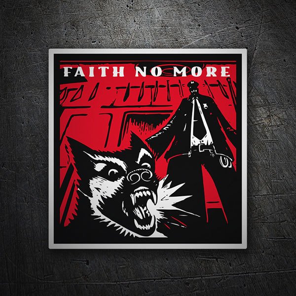 Car & Motorbike Stickers: Faith No More 1