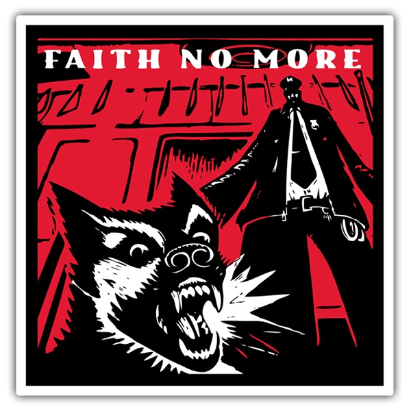 Car & Motorbike Stickers: Faith No More