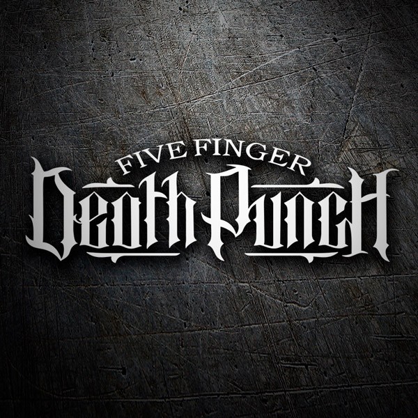 Car & Motorbike Stickers: Five Finger Death Punch
