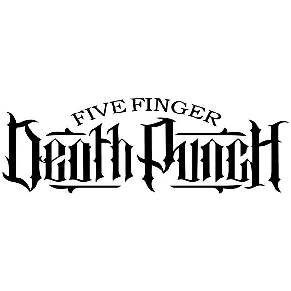 Car & Motorbike Stickers: Five Finger Death Punch