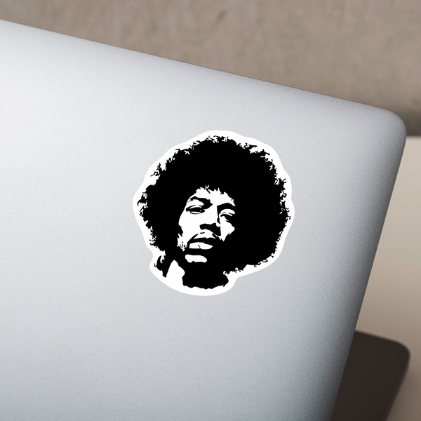 Car & Motorbike Stickers: Jimi Hendrix Classic