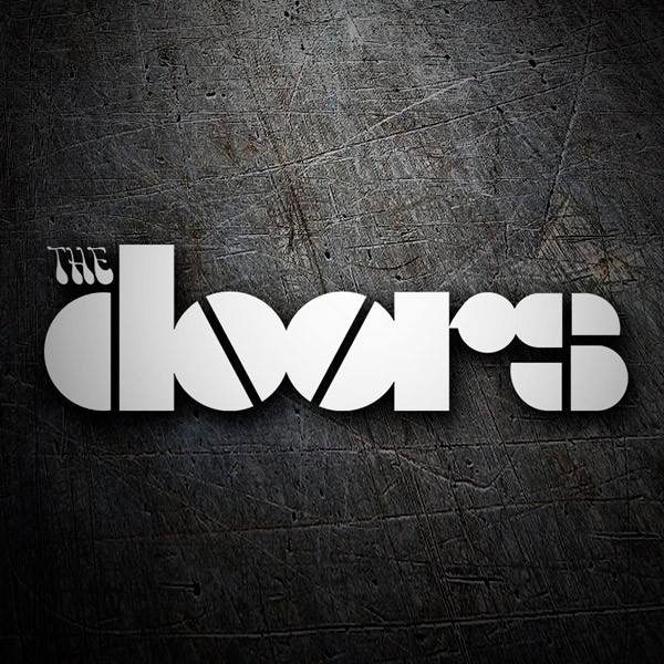 Car & Motorbike Stickers: The Doors Logo