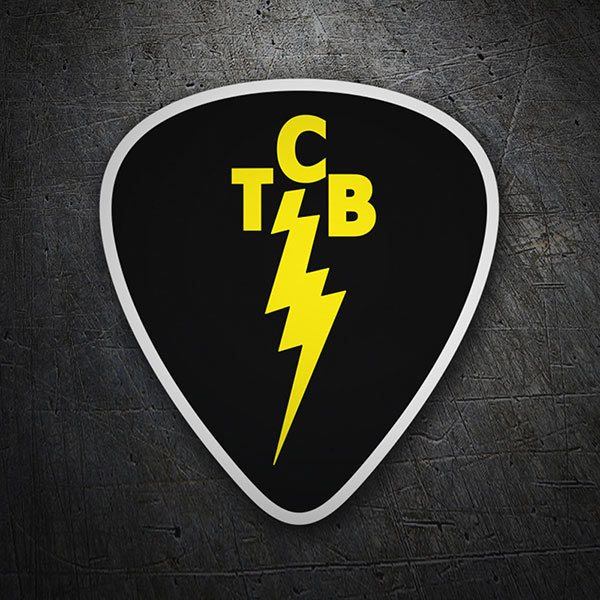 Car & Motorbike Stickers: TCB Elvis Band 1