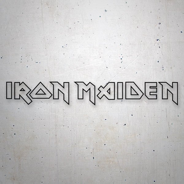 Car & Motorbike Stickers: Iron Maiden Logo 0