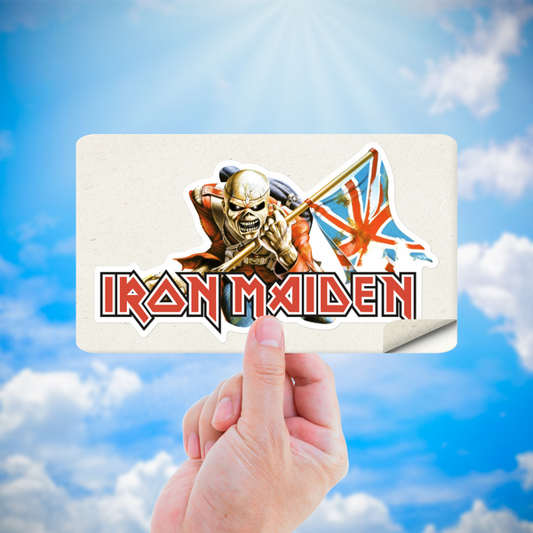 Car & Motorbike Stickers: Iron Maiden - The Trooper