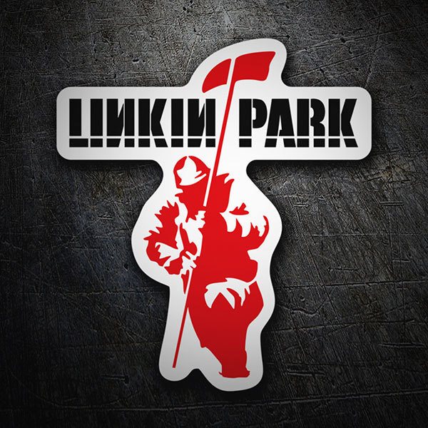 Car & Motorbike Stickers: Linkin Park - Hybrid Theory