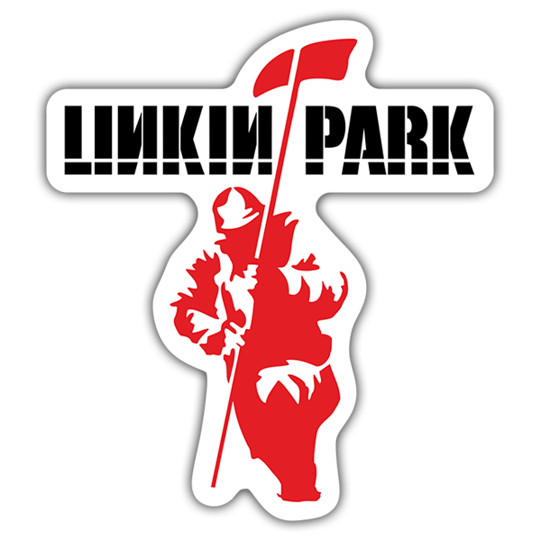 Car & Motorbike Stickers: Linkin Park - Hybrid Theory