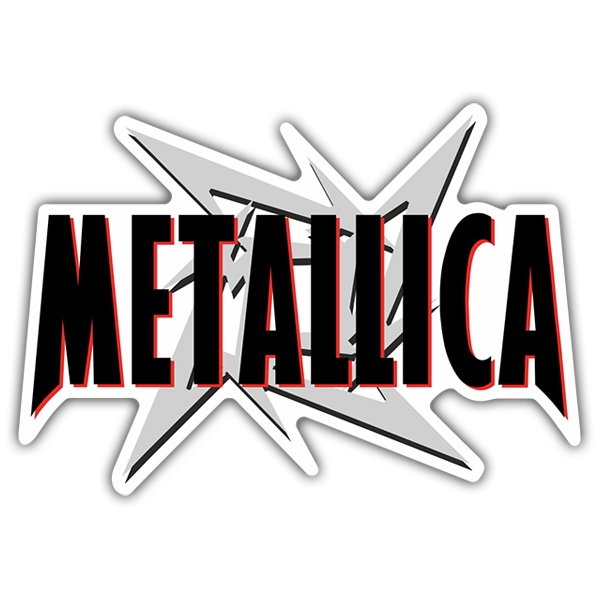 Metallica Hardwired Logo Vinyl Decal Sticker 