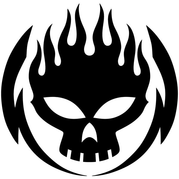 Car & Motorbike Stickers: The Offspring Tour 2018