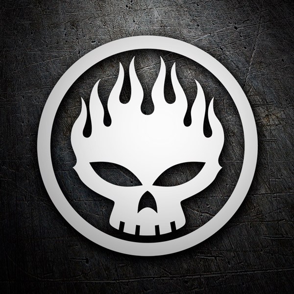 Car & Motorbike Stickers: The Offspring Skull