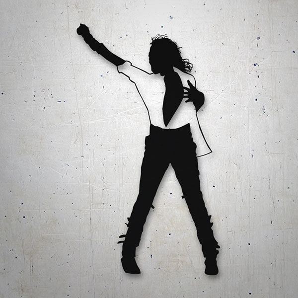 Michael Jackson Dancing Silhouette 1/1