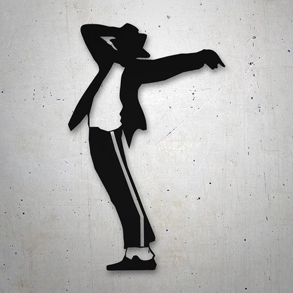 Car & Motorbike Stickers: Michael Jackson - Billie Jean