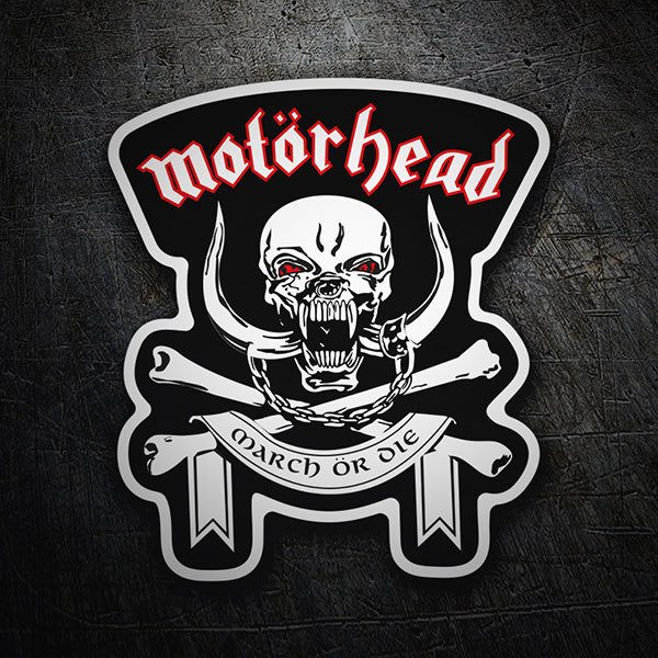 Car & Motorbike Stickers: Motörhead March ör Die