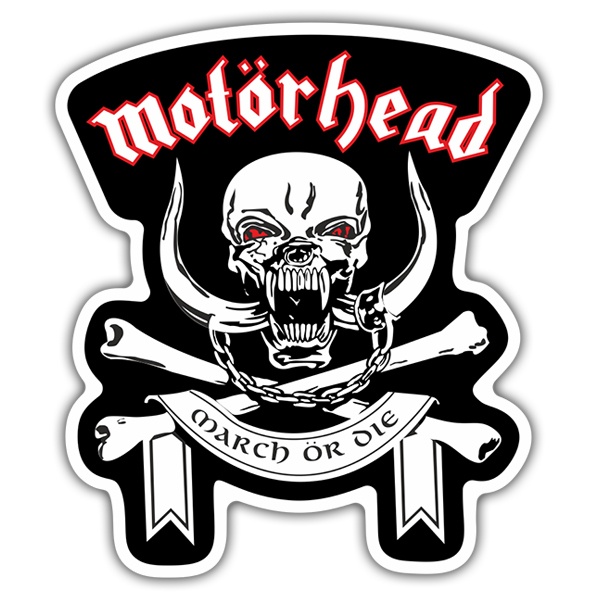 Car & Motorbike Stickers: Motörhead March ör Die